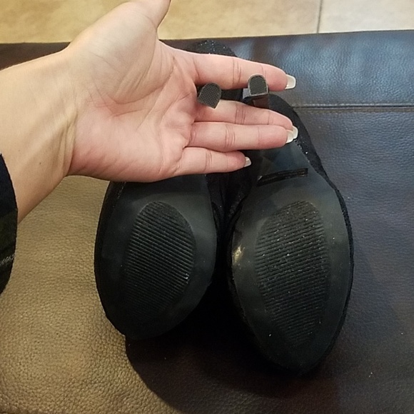 Black lace Qupid heels...BRAND NEW! - Picture 5 of 5